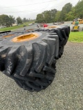 Set of (4) 35.5 Tires with Wheels