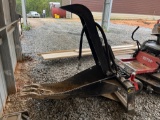 Quick Attach Skidsteer Stump Grapple Bucket