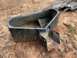 Quick Attach Skidsteer Bucket