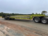 Lowboy Trailer Green
