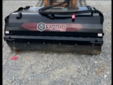 72” Virnig Broom Sweep Skidsteer Attachment