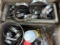 Hose clamp box lot,air tool oil,stop leak