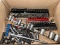 Box Lot pf Sockets Craftsman & Pittsburgh