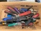 Box lot pf Screw Drivers & Nut Drivers & More