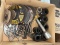 Box Lot of Sockets, Curved Specialty Wrenches & More