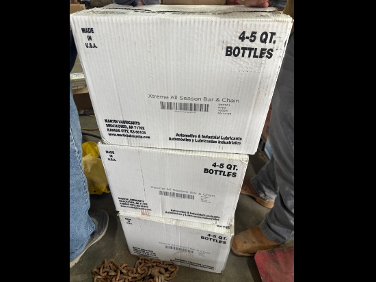12 Bottle 5QT Xtreme All Season Bar & Chain Oil