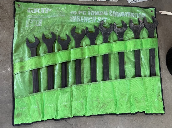 GRIP 10Pc Combination Wrench Set (STANDARD)