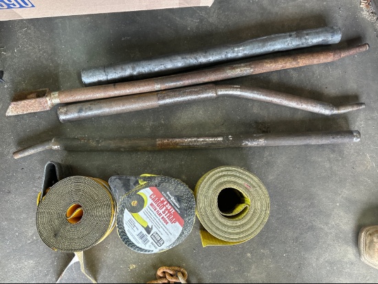 Lot of Tie Down Cargo Straps