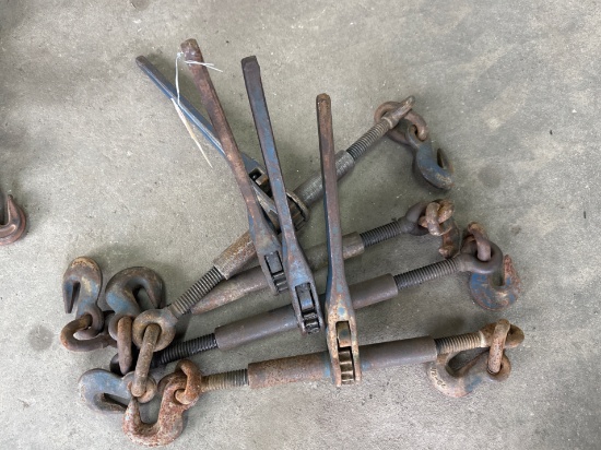 Lot of (4) Chain Binders