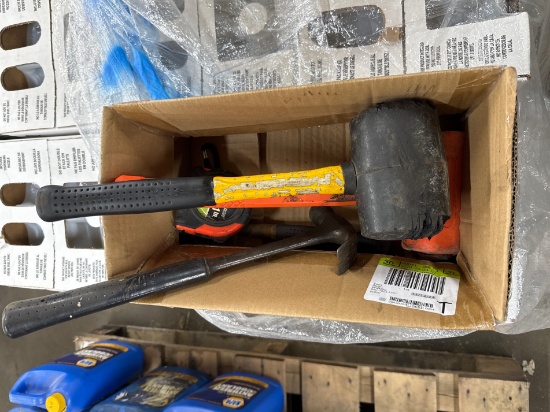 Mallets, Hammer, Tape Measurer