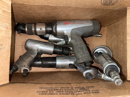 Box Lot of Airtools Ingersoll Roland