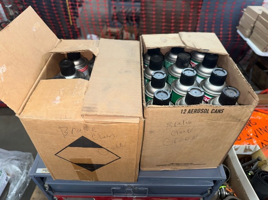 (2) Cases Of Brake Cleaner (24) Cans total