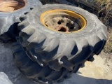 Set of (2) Wheels and Tires