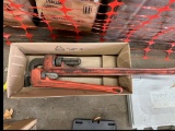 Lot of (2)- Large Pipe Wrenches