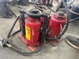 (2) 20 Ton Hydraulic Jacks