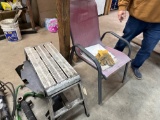 Alumium Step Stool and Chair