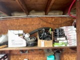 Contents of shelf, Oil Seals, Hub Covers, Cans Of salt Eliminator