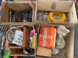 Lot of HardWare, Shims, Large Bolts & More (4) Boxes