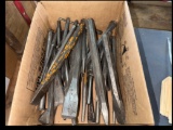 Box Lot of Chisels & Punches
