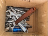 Box Lot of Wrenches