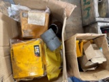 (2) Box Lots of CAT Timberking 721 Track Cutter Parts