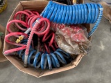 Box Lot of Truck/Trailer Air Hoses