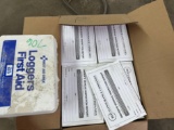Lot of DOT log Book & Loggers first Aid Kit