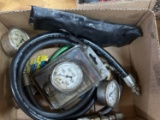 Box lot hydraulic pressure gauges