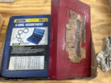 O ring kits and zip tie box lot