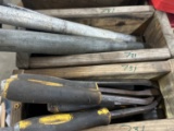 Pry bar box lot