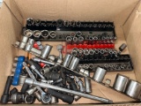 Box Lot pf Sockets Craftsman & Pittsburgh