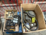 Box lot of Misc Tools , Drill Bits, Clamps & More
