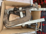 Lot of (4) 8â€ C-Clamps