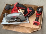 Milwaukee Lithium Skill saw & Light