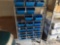 Shelf with organizers