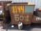 Metal Bin and Contents