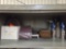 Cleaning supplies, belt sand paper and more