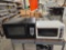 Microwave and toaster