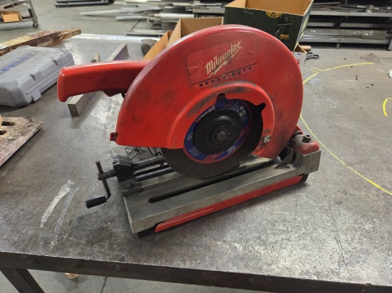 Milwaukee 14" metal chop saw