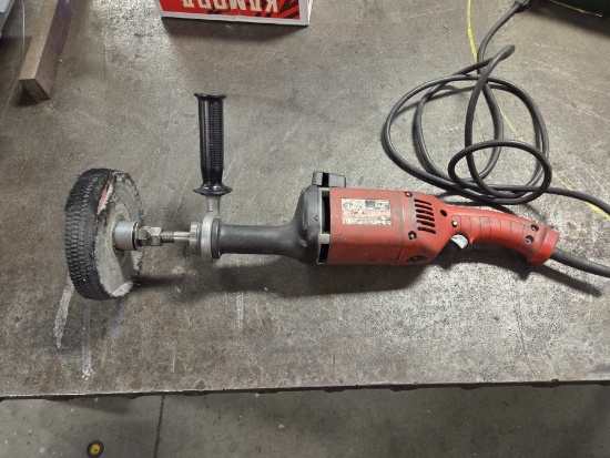 Milwaukee 5" straight grinder