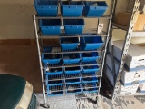 Shelf with organizers