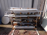 Aluminum  scrap with rack