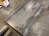4x7 carbon steel, 4x8 stainless and 5x5 carbon stell