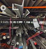 Aluminum tubbing, angles solid slabs