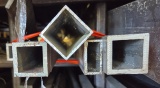 Aluminum square tubbing
