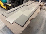 Air curtain and acrylic