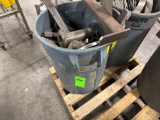 Scrap metal bin