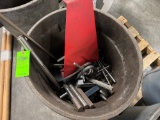 Scrap metal bin