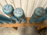 Mild 1/8, 3/32, and 1/16 welding rods