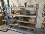 Metal rack contents not included